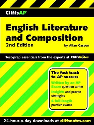 cover image of CliffsAP English Literature and Composition, CafeScribe